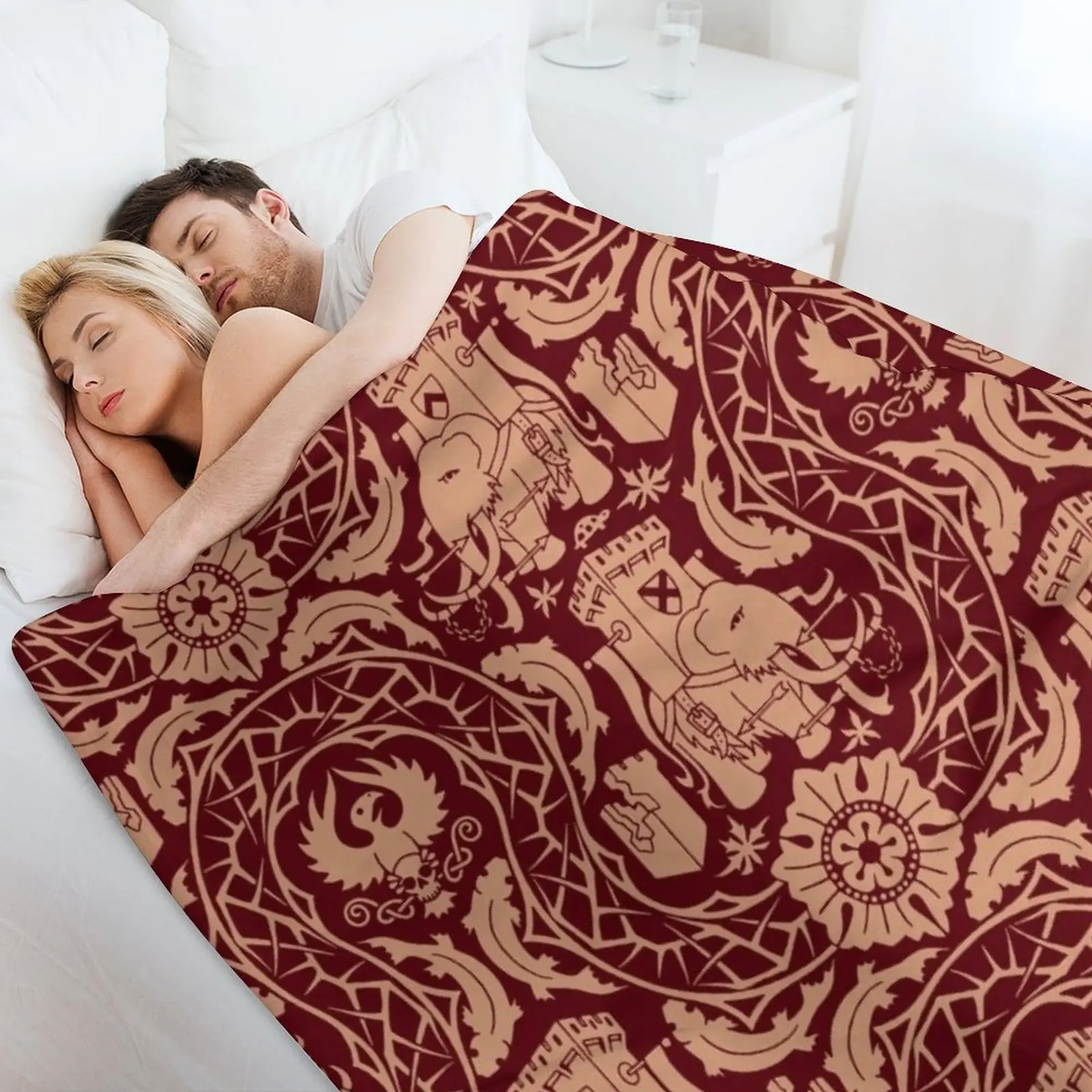 Одеяло с боевыми мамотами