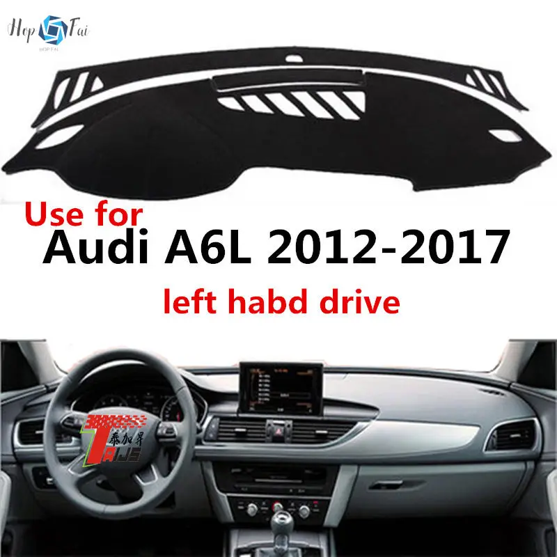 

Car Dashboard Cover Dash Mat For Audi A6L 2012 - 2017 Left Hand Drive Auto Non-slip Sun Shade Pad Carpet
