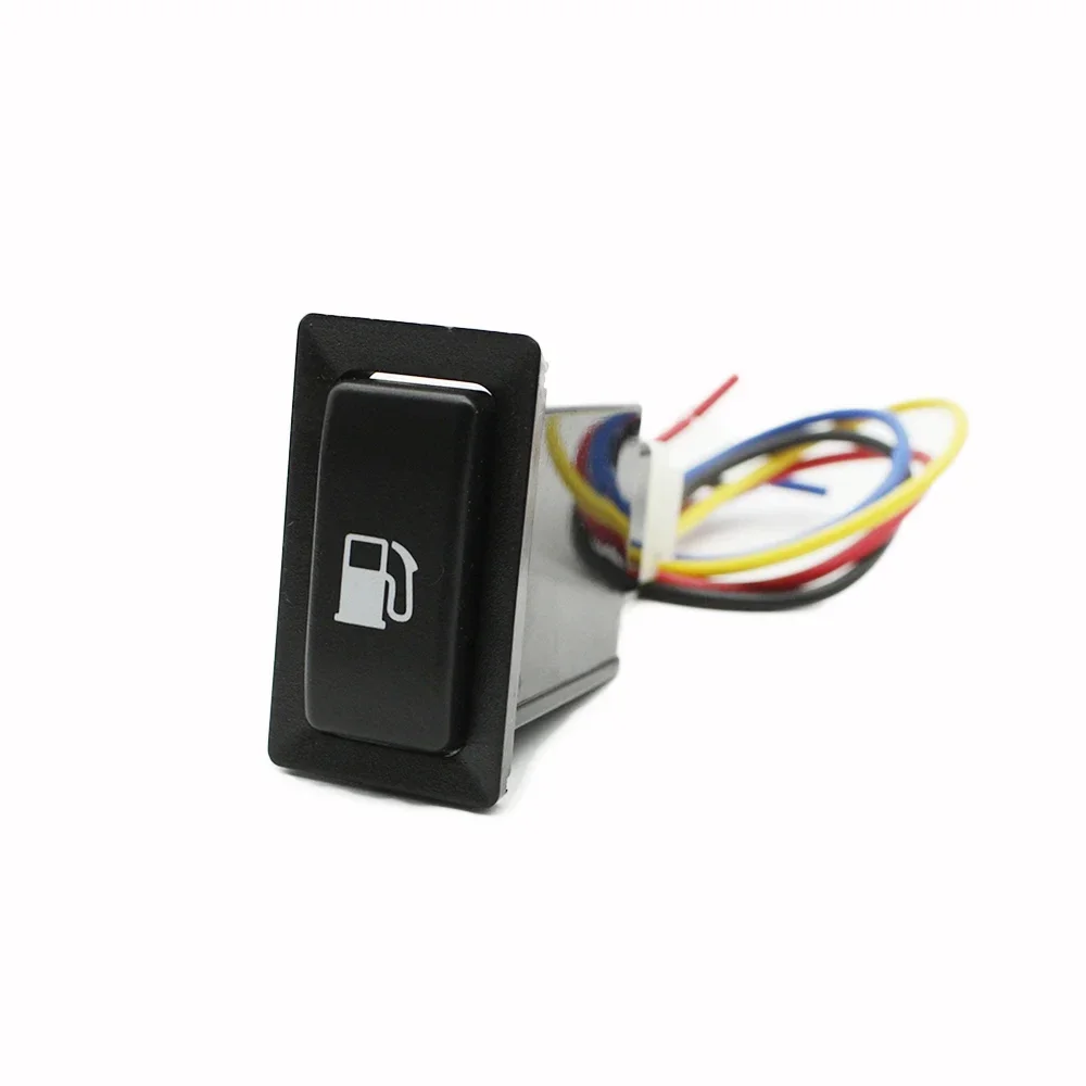 

Автомобильный синий светодиодный фонарь DRL, противотуманная фара, переключатель включения и выключения, радарная камера, кнопка Misic для Toyota LC95 2002, для HINO 500/700, аксессуары