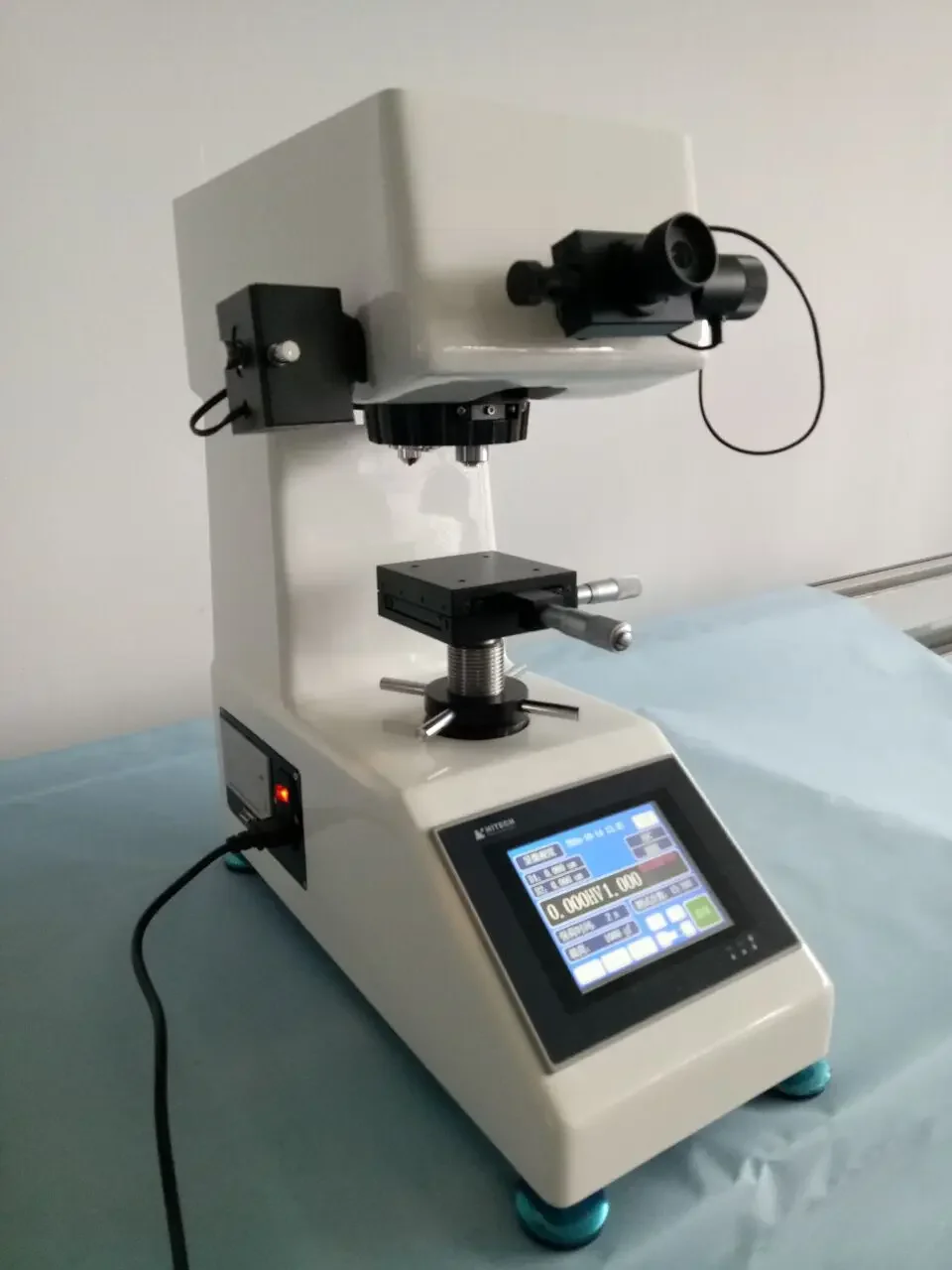 Твердомер микро-викерс с сенсорным экраном MVS-1000Z высокая точность простая в