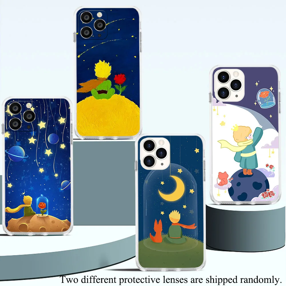 Фото UK-91 The Little Prince Soft чехол для OPPO VIVO Reno A17k A77s A78 Findx5 8t Y35 Y22s Y16 Y02s Y02 Y01 X80 V25 Pro №3