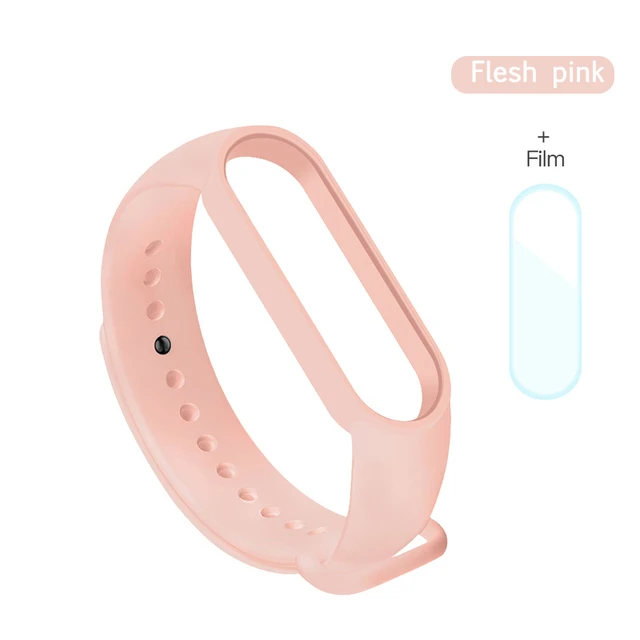 

For Xiaomi Mi Band 6 5 4 Smart watch Strap Miband 5 6 Bracelet Replacement Wrist Color TPU Strap For Xiaomi Band 3 4 5 6
