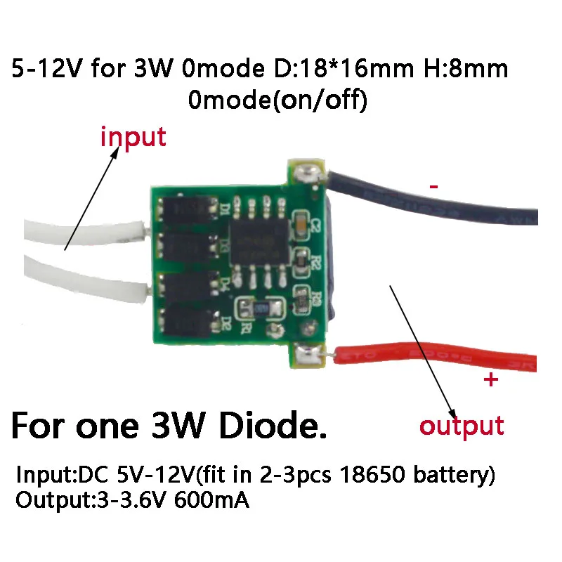 

Светодиодный драйвер XunShiNi для фонарика