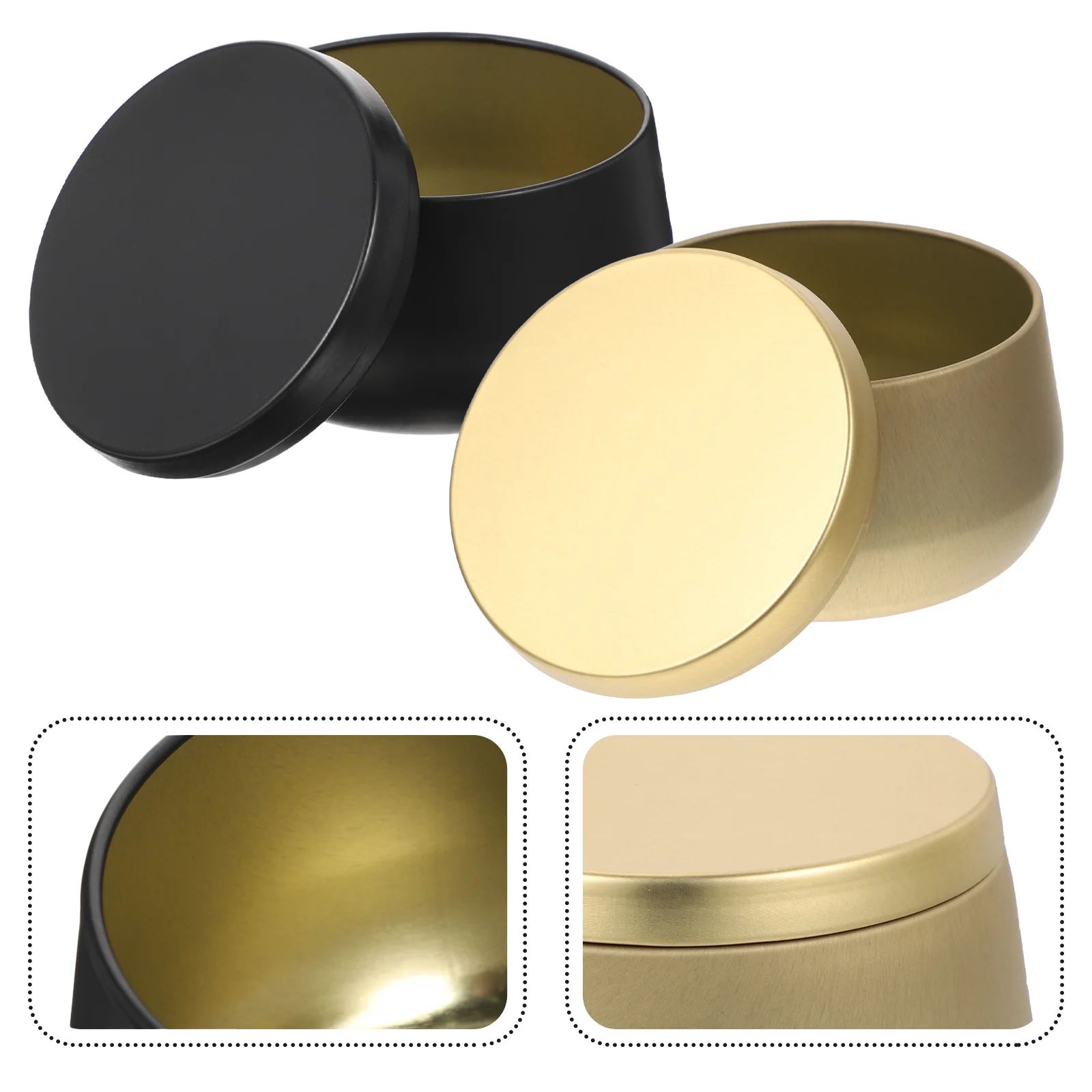 

24 шт., металлические контейнеры с крышками