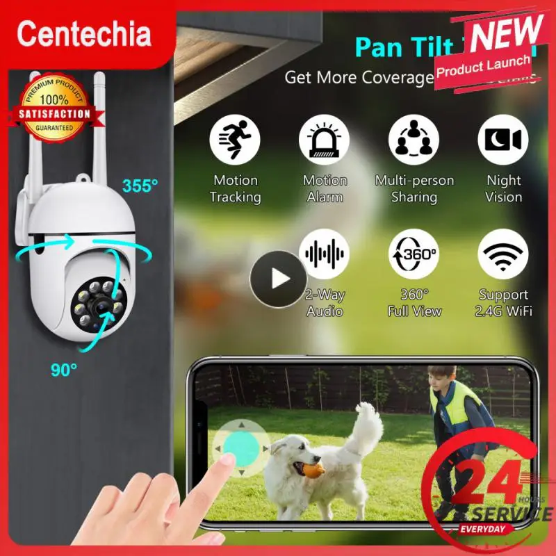 

1080p Ptz Camera Outdoor Two Way Audio Security Camera Night Wifi Camera Camera Home Security Wireless Camera 2mp