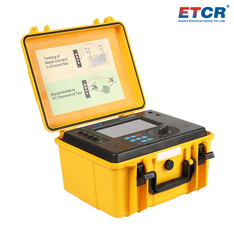 ETCR3700 ETCR3700C Интеллектуальный тестер оборудования IP65 Ручной измеритель низкого