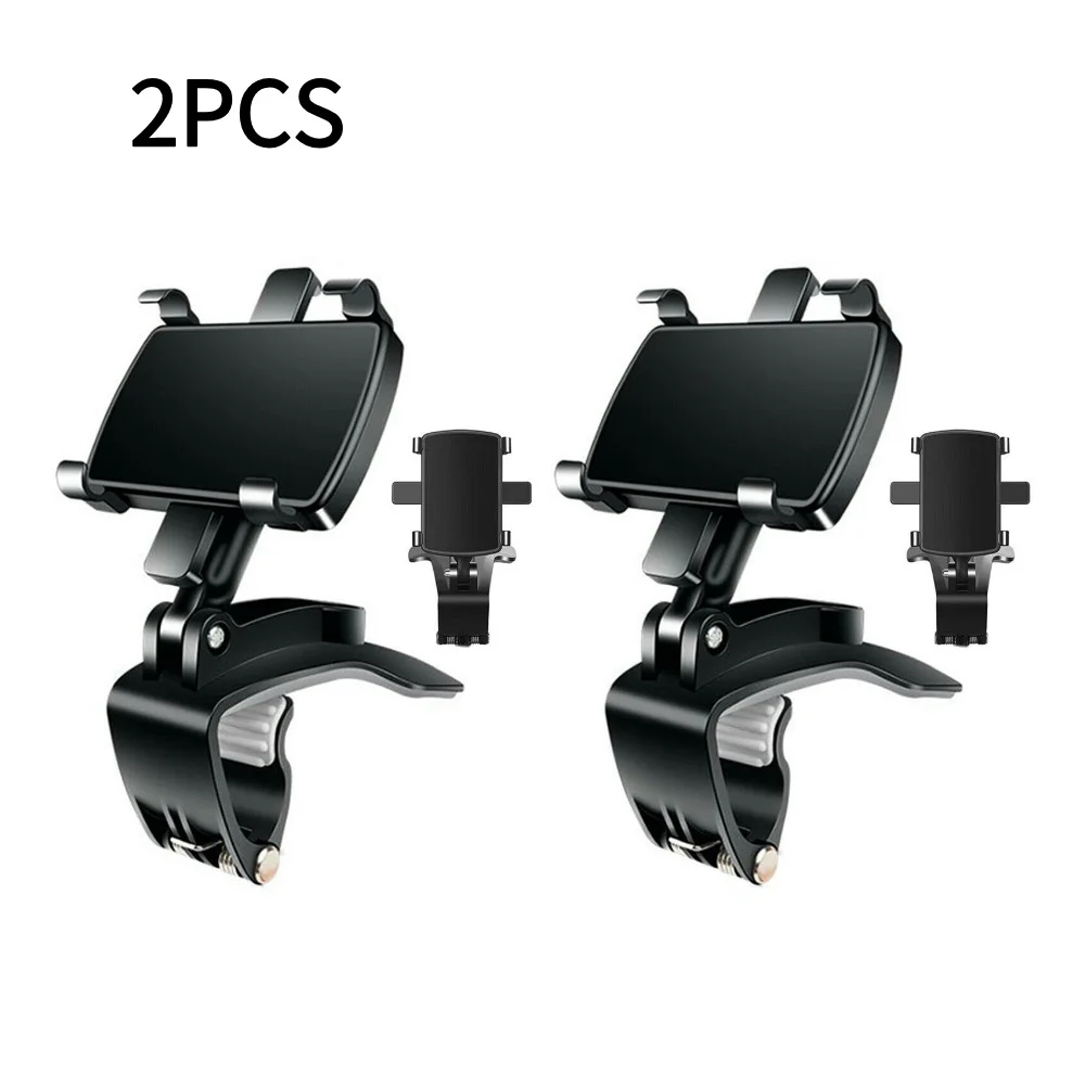 

Универсальный держатель для телефона на приборной панели автомобиля на присоске 360° ° Вращающийся зажим GPS-зажим Кронштейн 3–7 дюймов для смартфонов