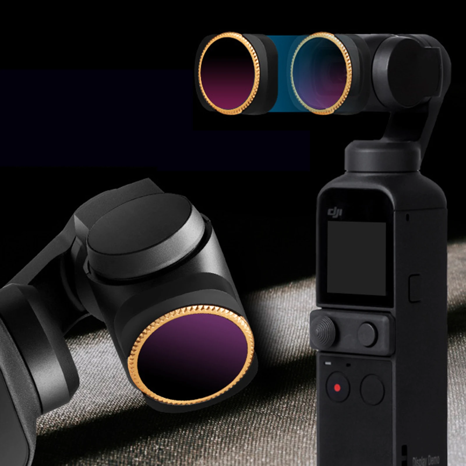 

Lens Filters for OSMO POCKET Camera Lens Set Multi Coated Filters Dimming Camera Accessories Lens Filters OSMO POCKET Camera DF