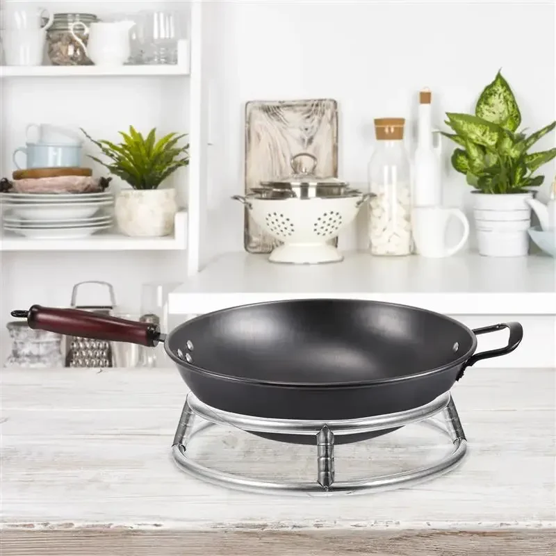 Кольцо-вок Подставка для плиты Горшок Газовая круглая решетка Проволока