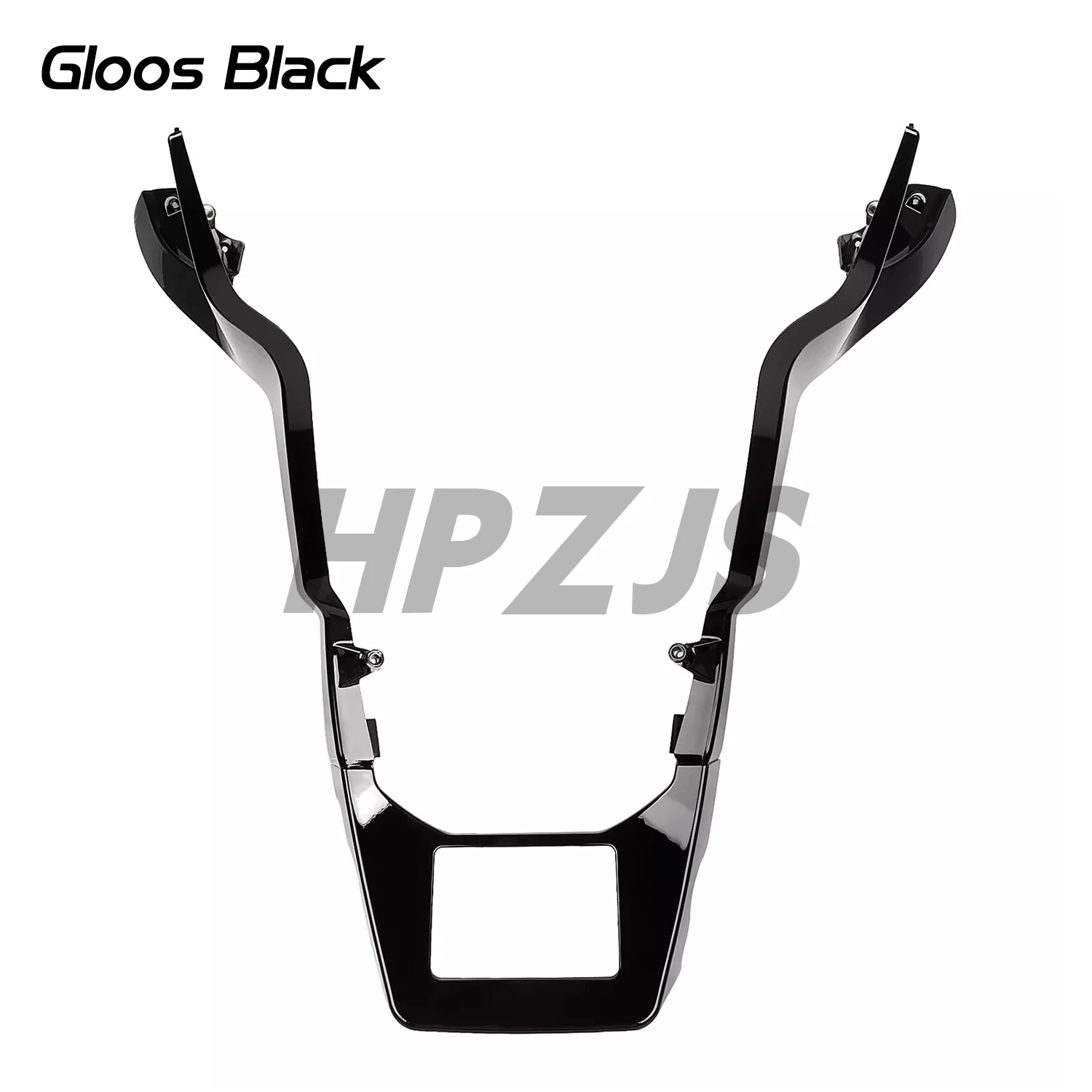 Обтекатель мотоцикла спойлеры неокрашенный черный/глянцевый черный для Harley Touring