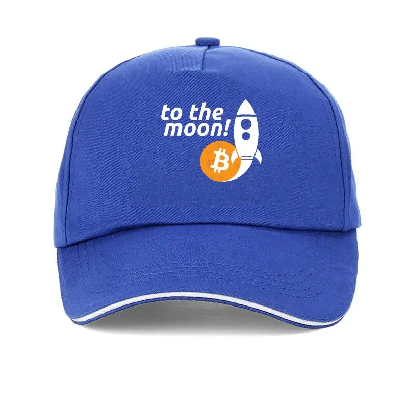 

Gorra de beisbol de Bitcoin To The Moon para hombre, gorra juvenil de cuello Round Do, с принтом, предложение