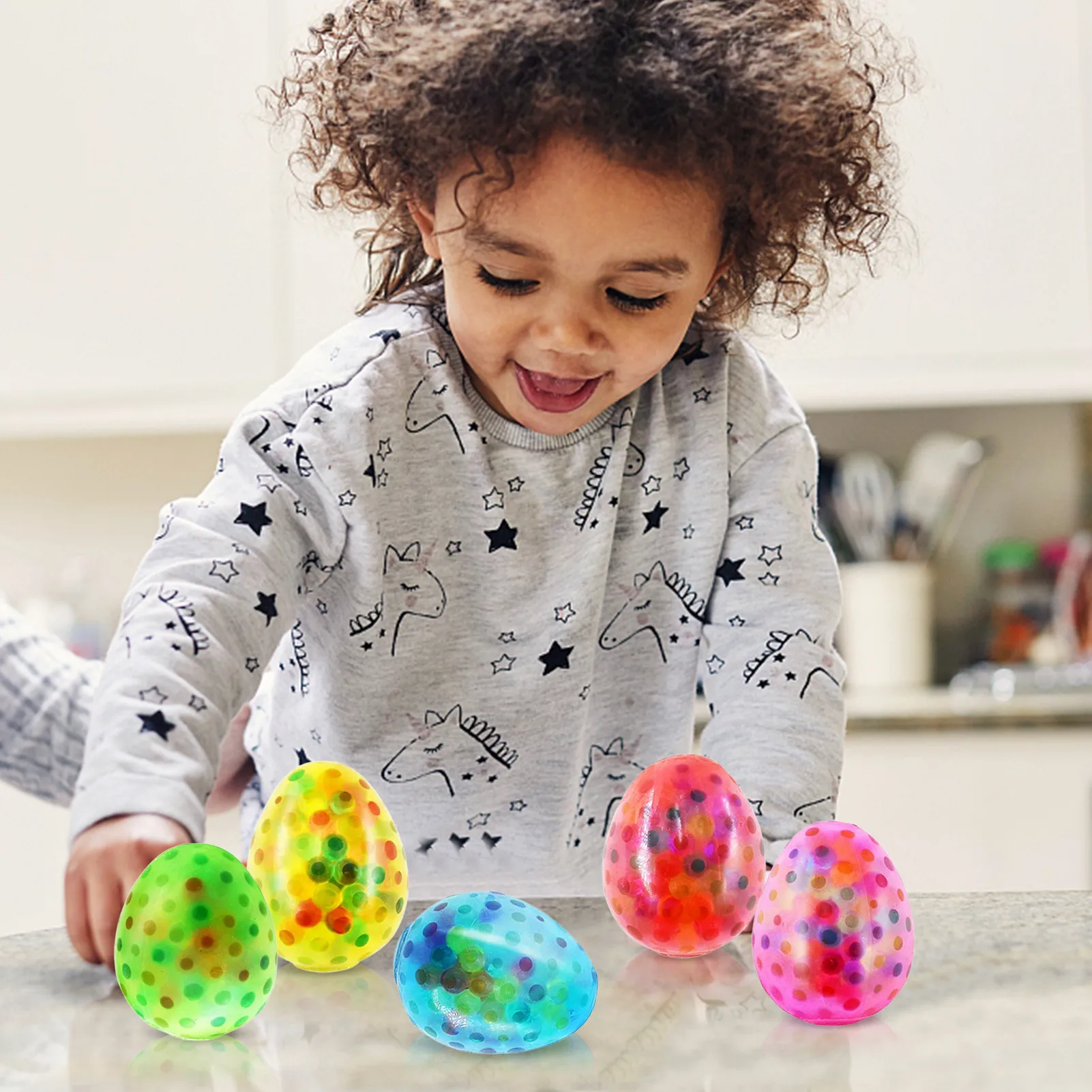 

Детская игрушка-сжималка для снятия стресса