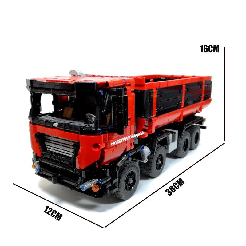 Блочный конструктор MOC City Engineering Series 8x4 1415 шт