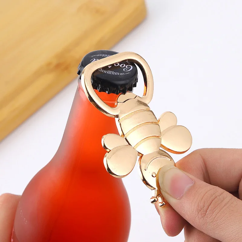 

Funny Party Gifts Bar Decorative Opener Tools Bee Shape Bottle Opener Creative Wedding Favors for Guests Cute Beer Opener Gifts