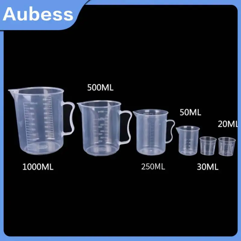 

2/4/5PCS With Measurement Measuring Jug Food-grade Measurement Tools With Graduated Quality Kitchen Visual Scale Measure Cup