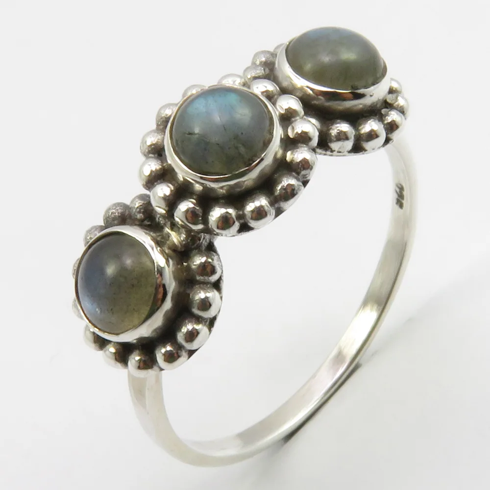 

Semi-precious Stone Ring Size 9.5 Fashion