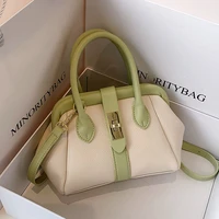 simple pu leather crossbody bags for women top handle female tote handbags fashion design ladies shoulder messenger bags purses