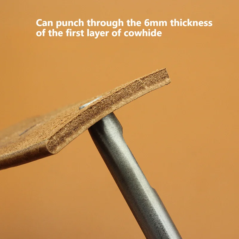 Овальная Перфорация Круглая Угловая Форма Искусственный Дырокол Для Ремня