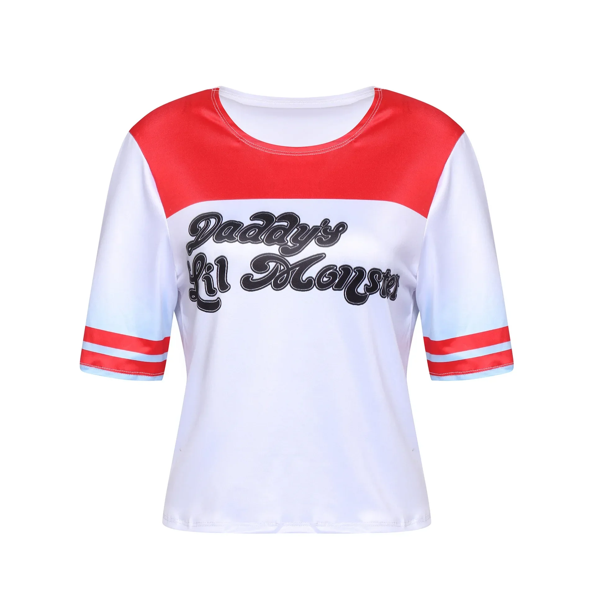 Детская футболка на Хэллоуин косплей костум Квинн отряд Харли монстр броки