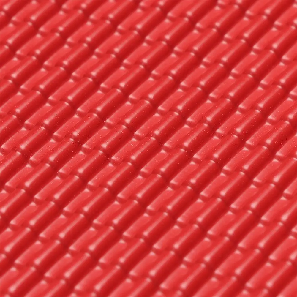 4 листа красная быстрая и износостойкая легкая миниатюрная черепица для крыши