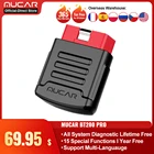 Диагностические инструменты MUCAR BT200 для автомобилей, Bluetooth-сканер Obd2 для автомобилей, все автомобили, тестер Obd2, бессрочный