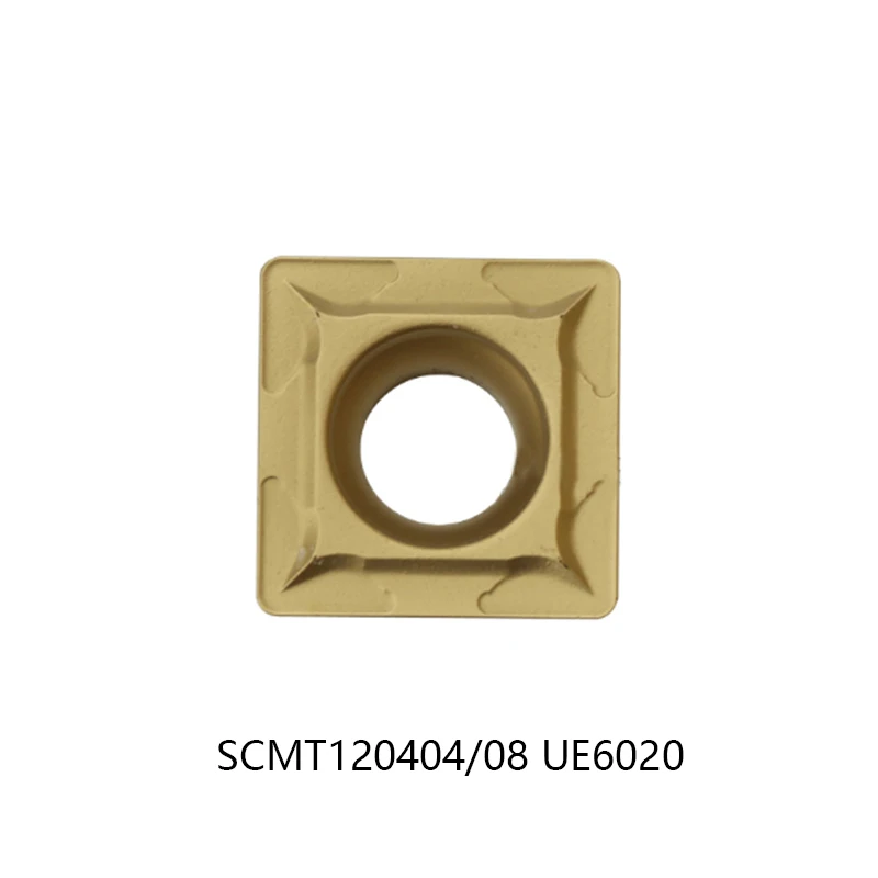 

Cutting Carbide Inserts SCMT SCMT120404 120404 SCMT120408 120408 UE6020 Cutter CNC 100% Original Lathe Tools Machined Steel