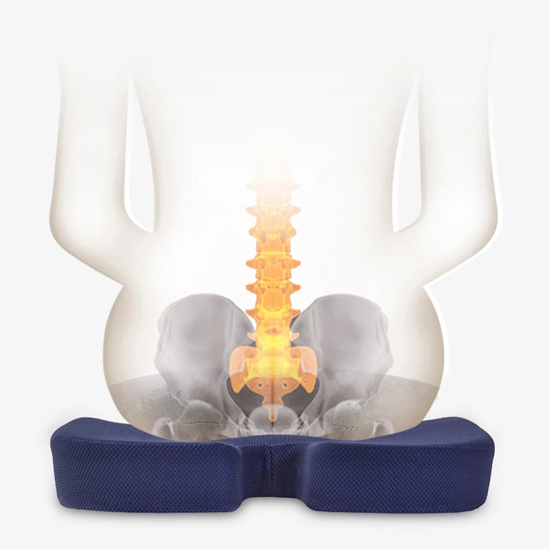 Подушка для сидения из пены с эффектом памяти набор подушек спины и талии