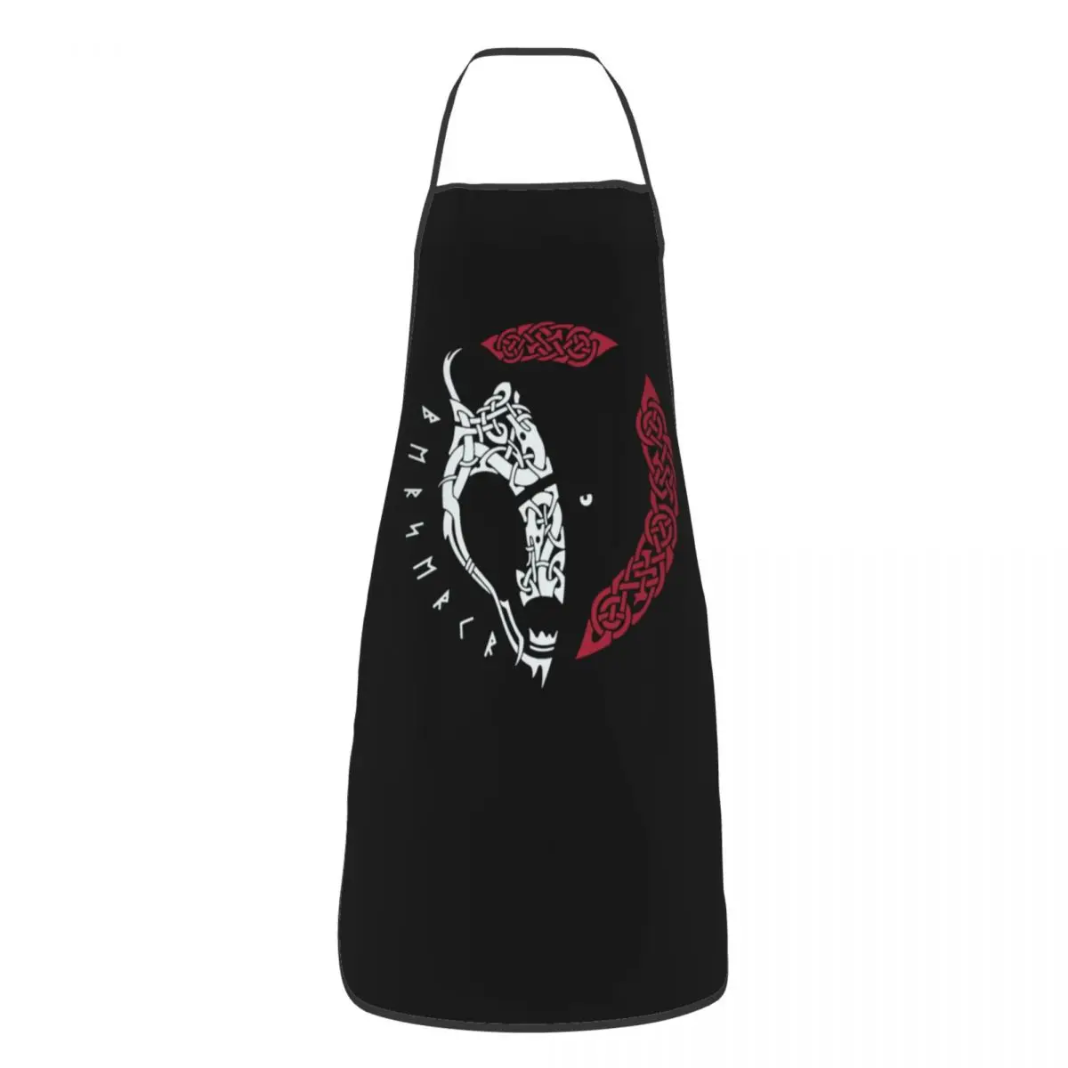 

Viking Berserkr Valhalla Polyester Apron 52*72cm Kitchen Baking Bib Tablier Cooking Home Cleaning Pinafores for Men Women Chef