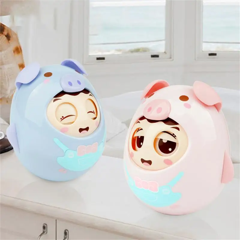 

Soft Chewable Puzzle Sense Of Balance Silica Gel Toy Smooth Teether Early Education Molar Train Tumbler No Glitch