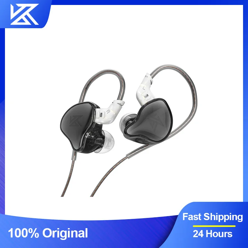 

Проводные наушники KZ EDC Mp3, наушники, спортивные наушники с шумоподавлением, микрофон, наушники с кабелем, гарнитура, Внутриканальные наушни...