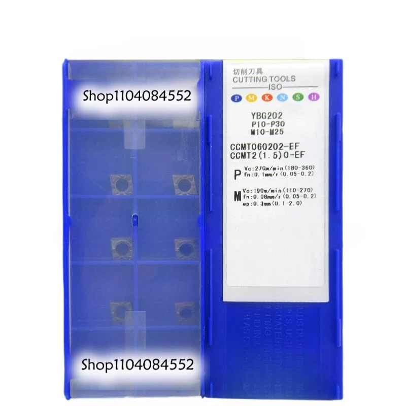 Оригинальный нож с ЧПУ YBG202 YBG205 YBM153 YBG102 CCMT060202 CCMT060204-EF фоторезак CCMT 060202 060204