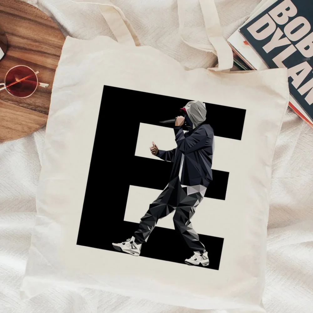 Сумка для покупок Eminem холщовая Экологически чистая сумка тканая многоразовая из