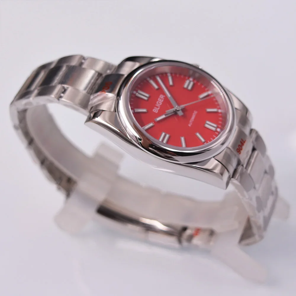 Bliger индивидуальный логотип 36 мм/39 мм сапфировые мужские часы Miyota 8215/Mingzhu 2813/NH35A с