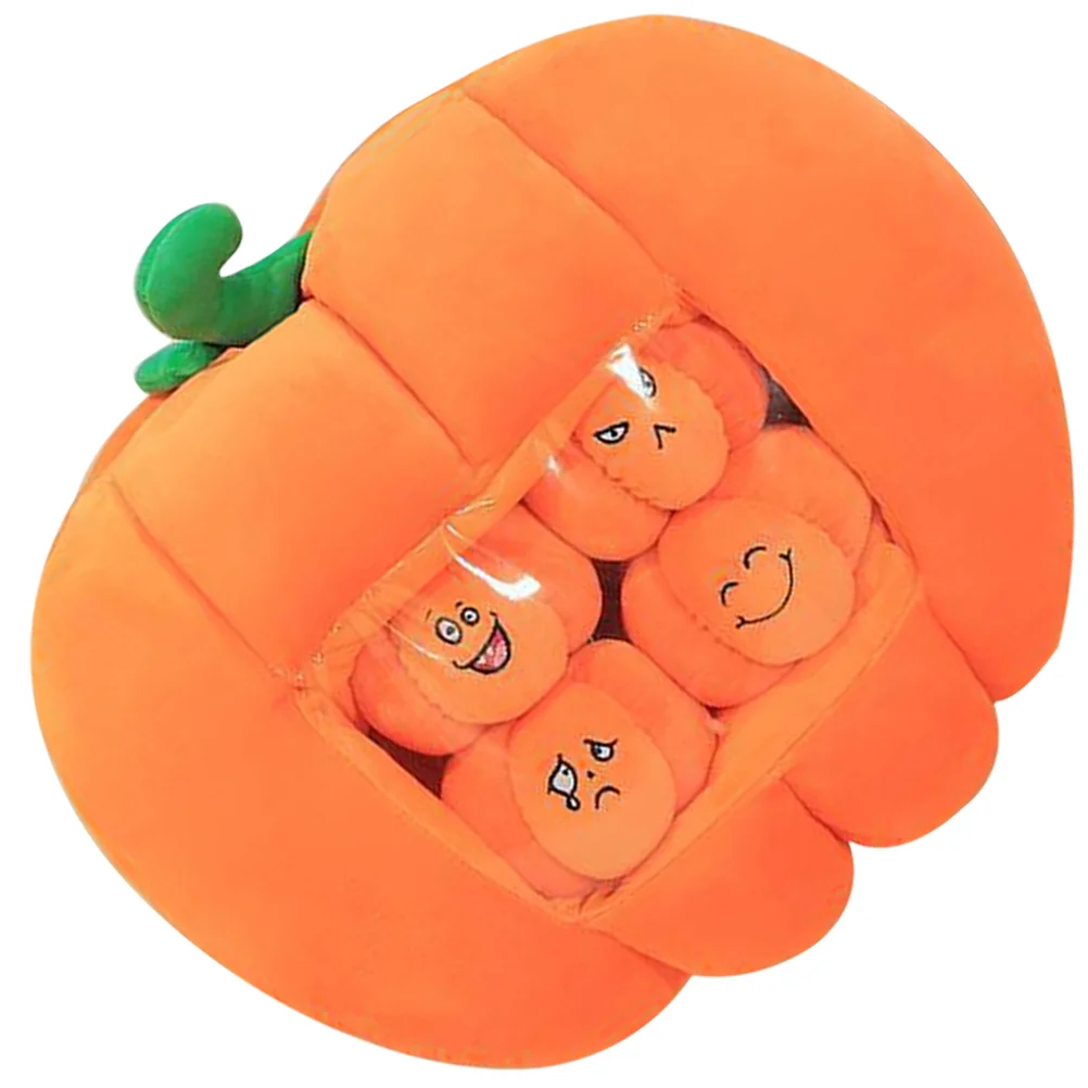 

Хэллоуин видимые плюшевые тыквы Подушка Мультяшные плюшевые тыквы мягкая игрушка обнимающая подушка