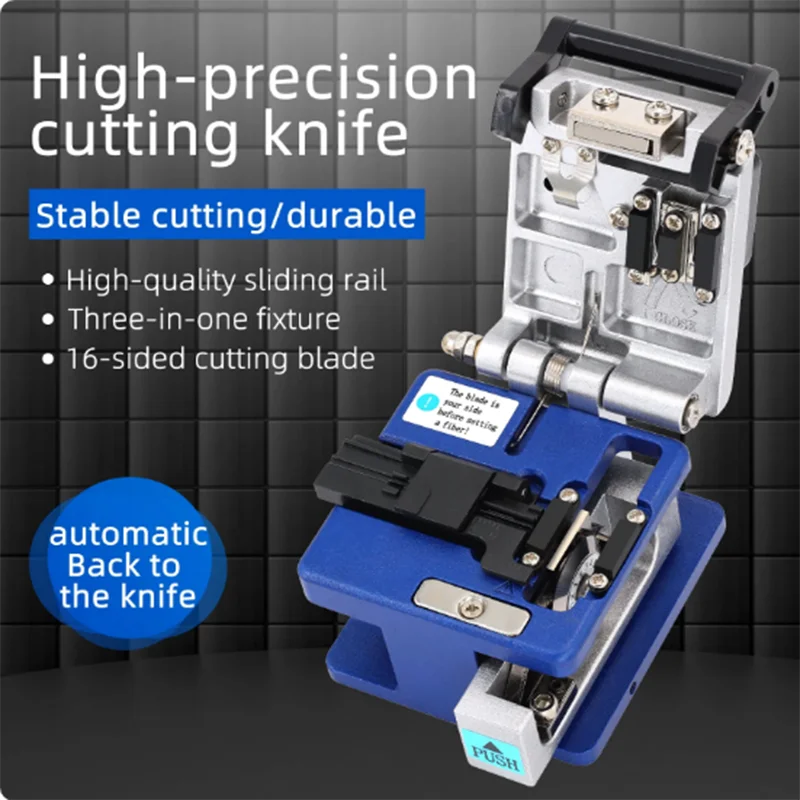 Ftth Too Optical Fiber Cleaver FC-6S High Precision Aluminum Fiber Cleaver Optic Connector Free Shipping SULODAK