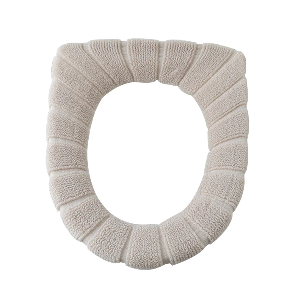 

Stretchable Toilet Seat Cushioned Washable Toilet Seat Cushion Mat Washable Toilet Seat Cover Household