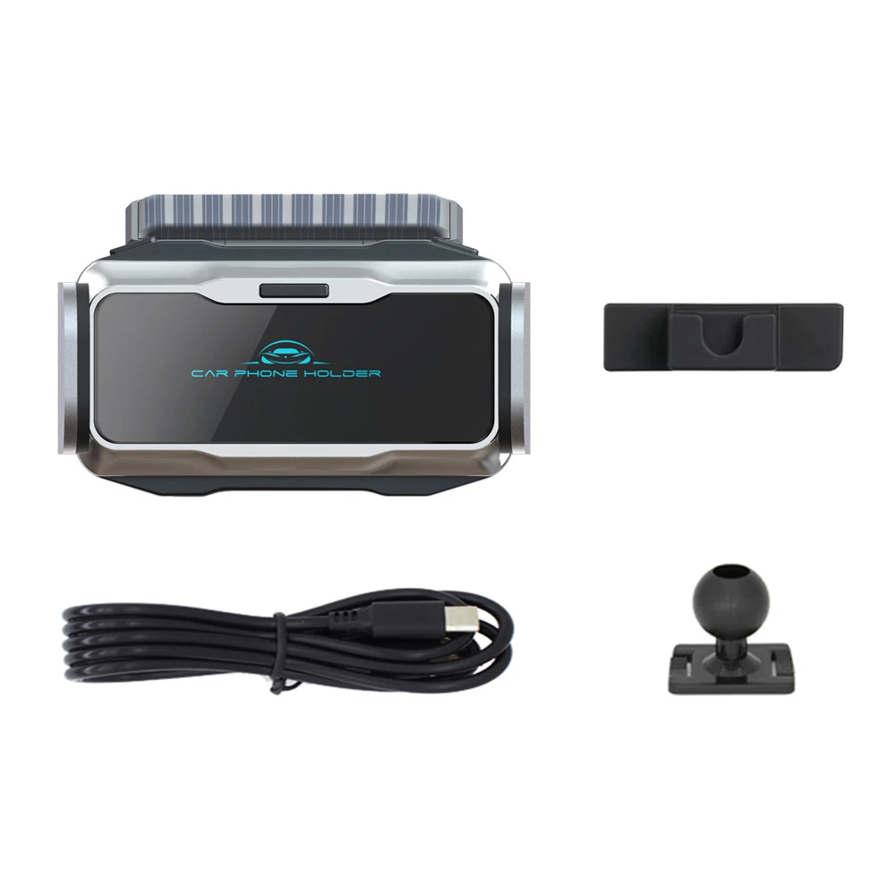 

Solar Power Electric Car Phone Holder For Volkswagen Tiguan 2016 2015 GPS Phone Stand Bracket For Volkswagen Tiguan 2013 2014