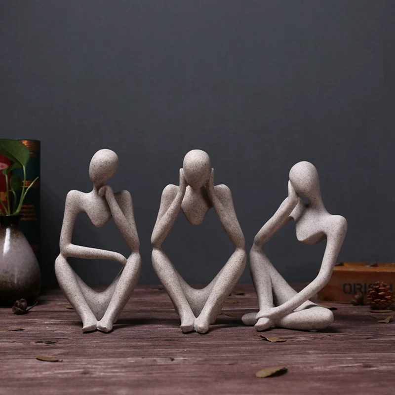 Статуэтка из смолы в Европейском стиле статуэтка абстрактного истольчика