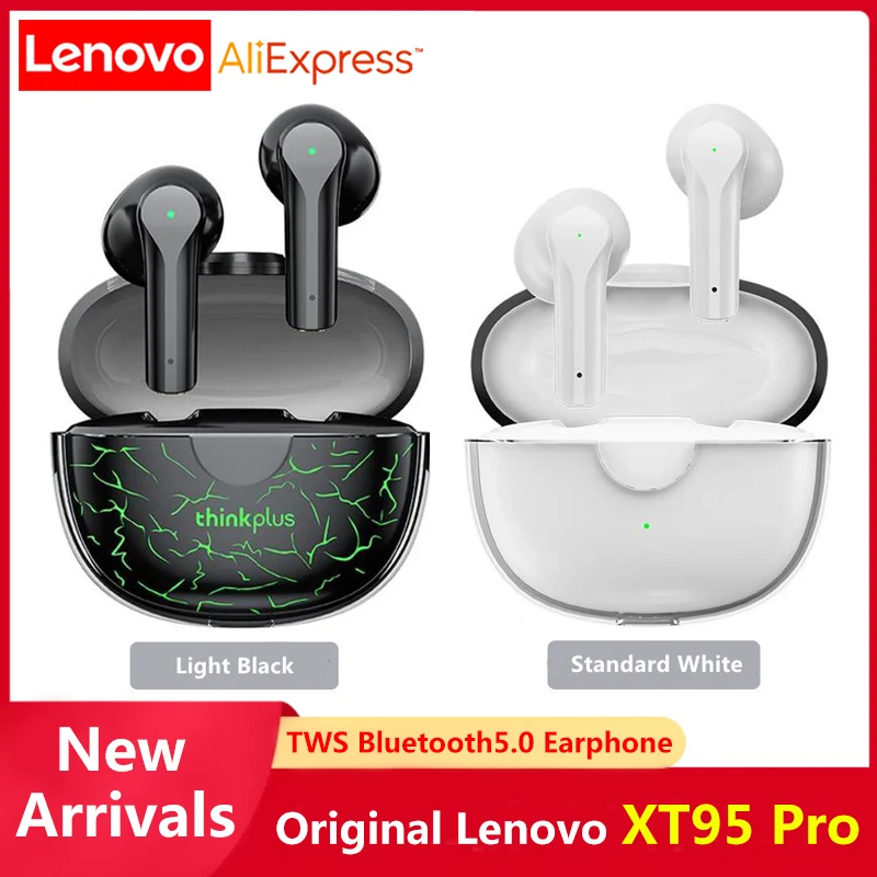 

TWS-наушники Lenovo XT95 Pro с поддержкой Bluetooth и сенсорным управлением