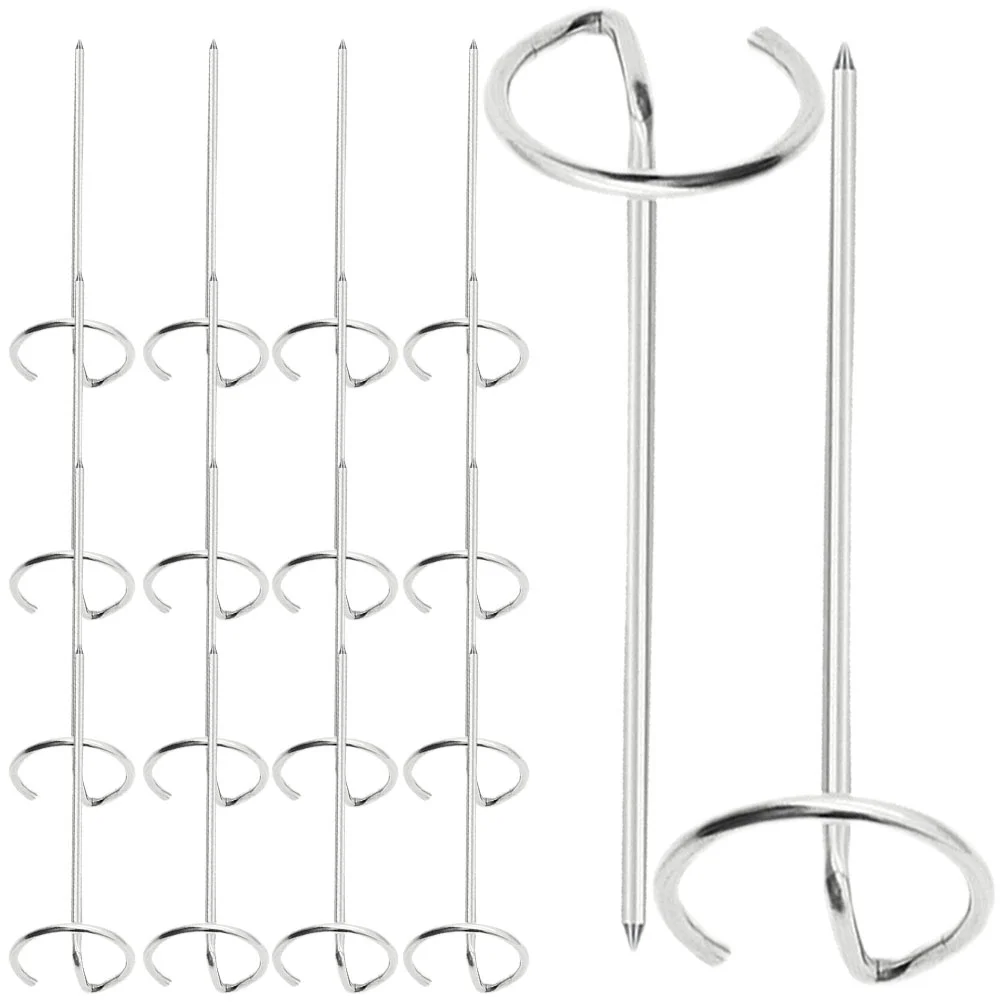 20 шт. палочки для барбекю запеченные аэрофритюрница шампуры из нержавеющей стали