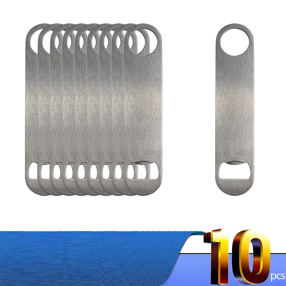 

Открывалка для пивных бутылок, из нержавеющей стали, 10 шт.