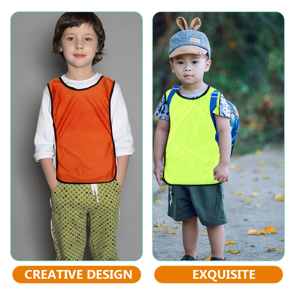 Vestpinnies Soccer Vests Training Practice Scrimmage Jersey Football Kids Team Pinnieconvenient Portable Breathable Function