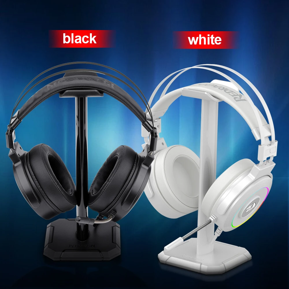 Игровые наушники Redragon Lamia2 RGB 7 1 USB гарнитура с микрофоном кронштейн для наушников