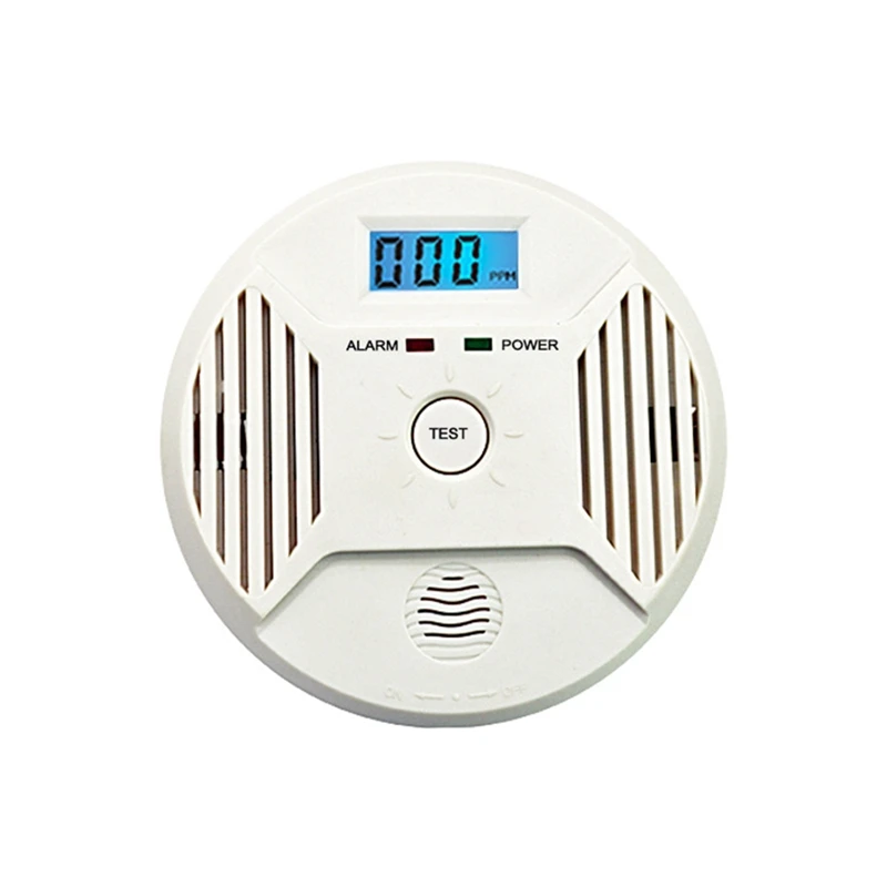 Promotion! Home Security Alarm System Household CO Alarm Coal Detector Soot Honeycomb Gas Detector