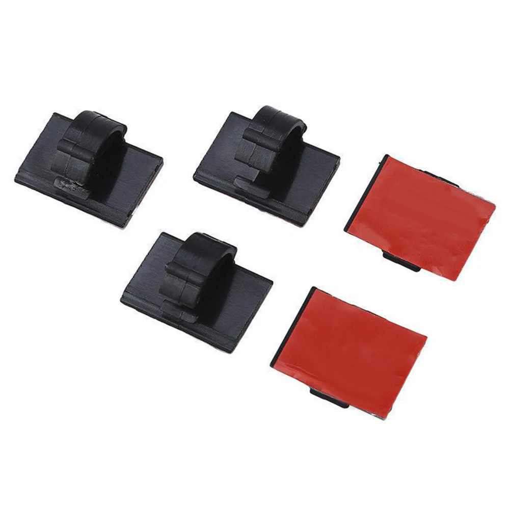 Новый зажим для кабеля черный стеклянный глянцевый картонный держатель железный