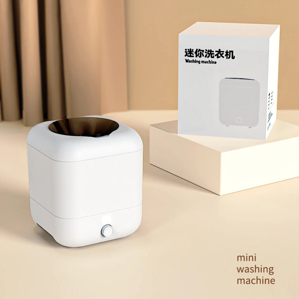 Portable Mini Washing Machine For Socks Panties Washing Machine Bucket  Laundri Machin Washing Small Washing Machin for Home