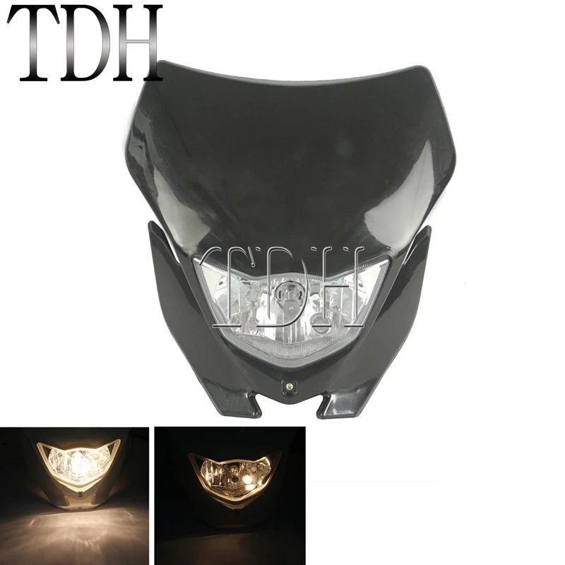 

Универсальная мотоциклетная фара, налобный фонарь для мотокросса, эндуро, велосипеда, грязи, маска, обтекатель для Yamaha WRF250 400 450 YZ TTR WR