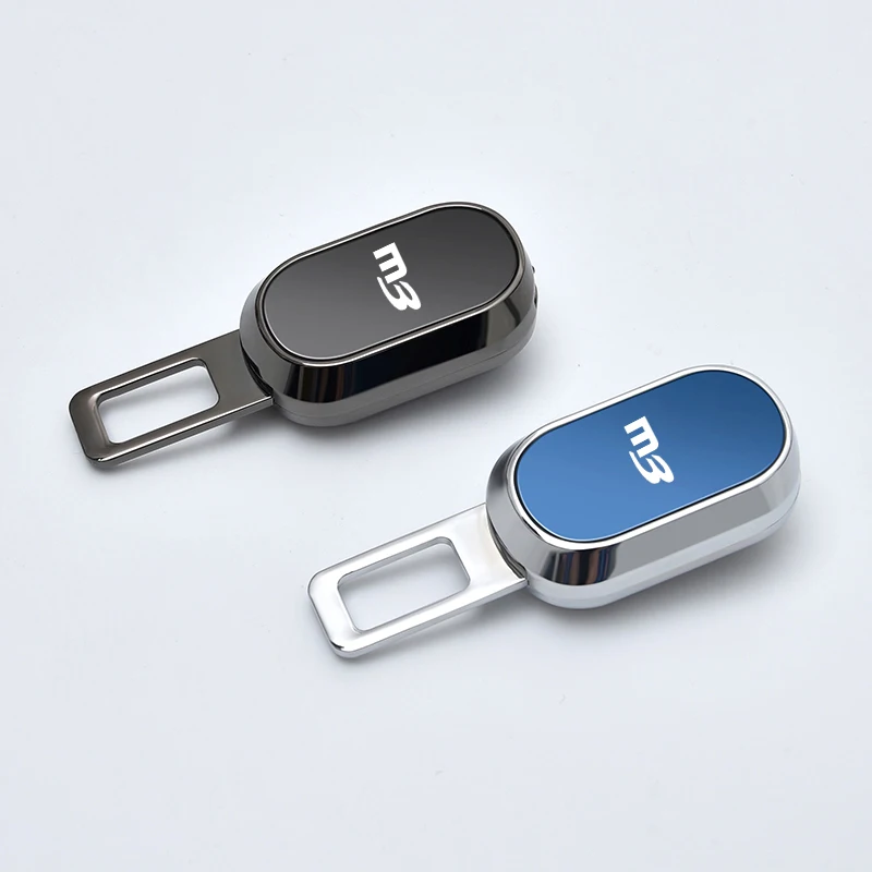 

Car Seat Belt Buckle Clip Alarm Eliminator For Mazda M 3 Seat Belt Extender Car Emblem Accessories