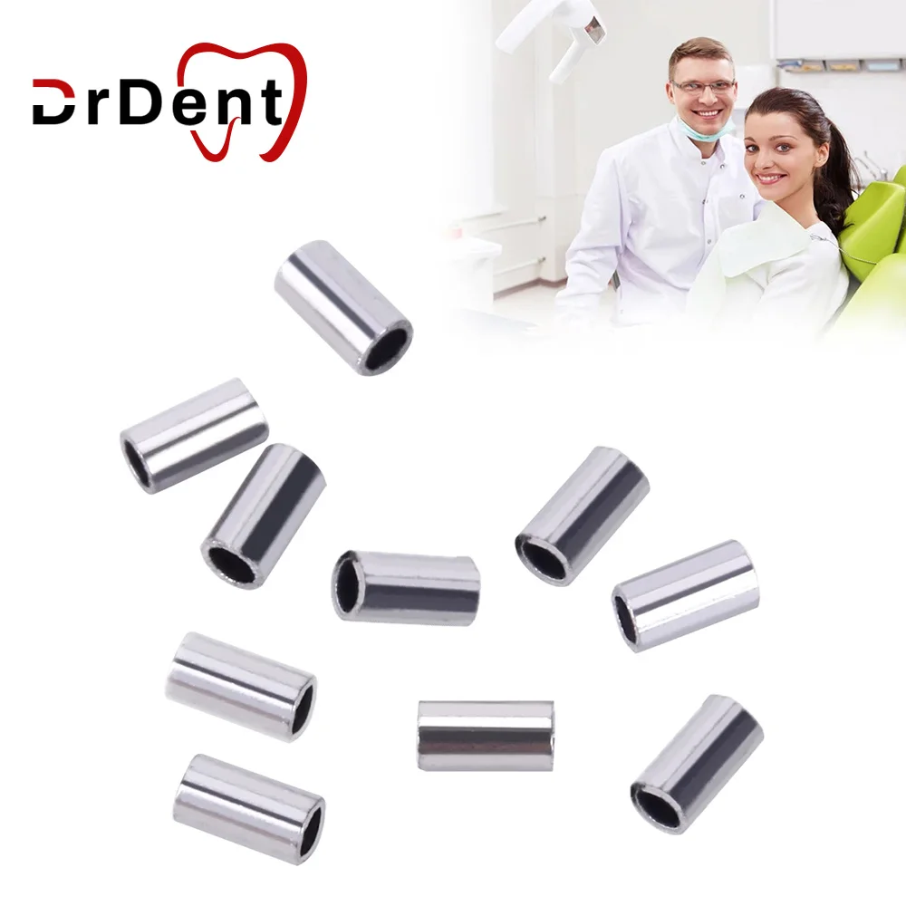 

Drdent Orthodontic 10PCS Mini Crimpable Stops On Archwire Bracket Dental Orthodontic Bracket Orthodontic Wires