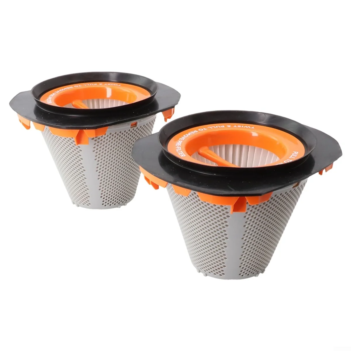 Фото Замена фильтра ABBR для ручных вакуумных моделей BLACK+DECKER 20V MAX POWERCONNECT BCHV001C1 (2 УПАКОВКИ) №5